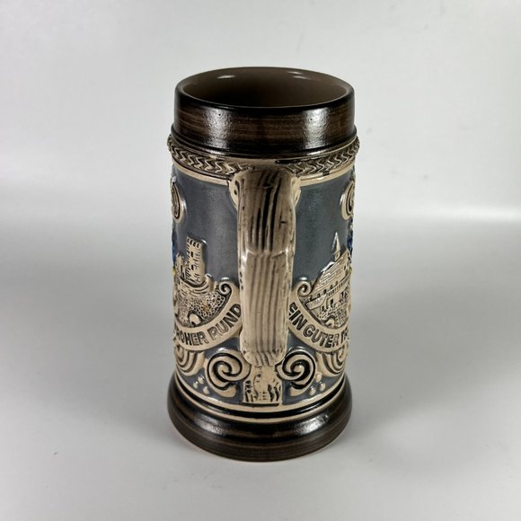 Vintage Original Gerzit Gerz Beer Stein Mug Collectible Barware - Picture 4 of 12
